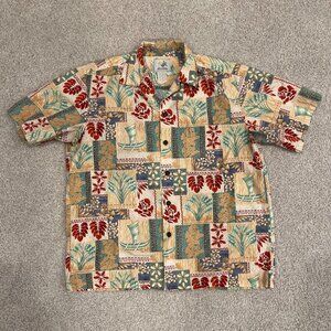Genuine Vintage Ho Aloha Hawaiian Shirt Medium M